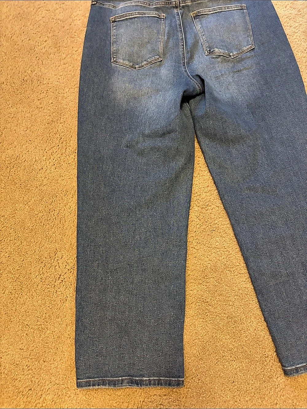 SONOMA Straight Crop Straight Leg Jeans Blue Waist 12 - Picture 9 of 11